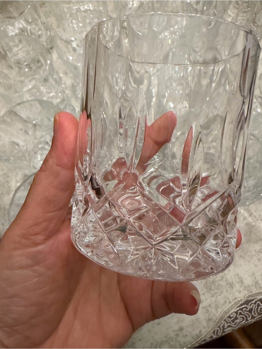 RCR Melodia Luxion Glasses Set of 6 Made in Italy. Never Used, 2 Sets available - Picture 12 of 14